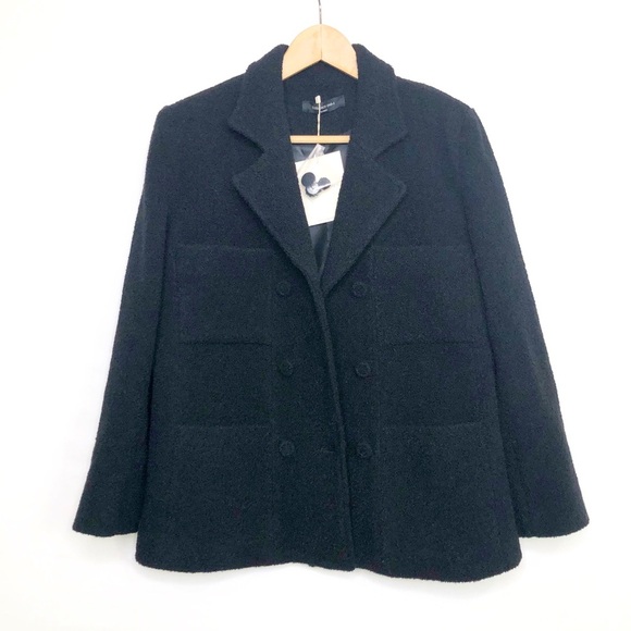 Elegance Cho - 1 Black double breasted jacket - Picture 1 of 13
